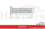 Nity zestaw, 5,4 x 17,5 DIN 660 46436, 80046436