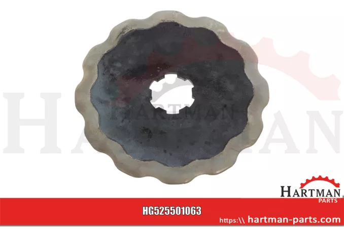 Nożyk do kukurydzy 117 x 3,5 mm do wirnika tarcz tnących Ø 118 mm 5010