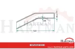 Palec zgrabiarki pokosowej 57502800