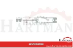 Palec przetrząsaczo-zgrabiarki karuz. srebrny 57609000, 127-1264, KT3,