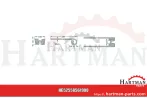 Palec przetrząsaczo-zgrabiarki karuz. 58561900, 804-58561900, A5856190