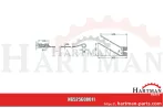 Palec przetrząsaczo-zgrabiarki karuz. lewy (żółty), 10 szt. 600011, 10