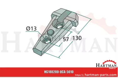 Uchwyt kpl. 603-100V, P12711