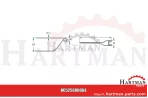 Palec zgrabiarki pokosowej 600064