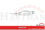 Palec zgrabiarki pokosowej Z3015100, VGPZ180