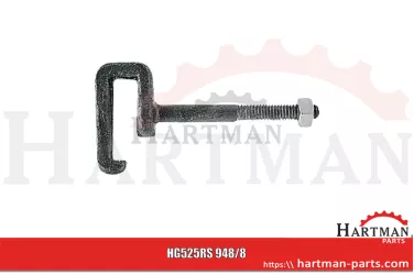 Śruba z hakiem z nakrętką RS948/8, RS948/6