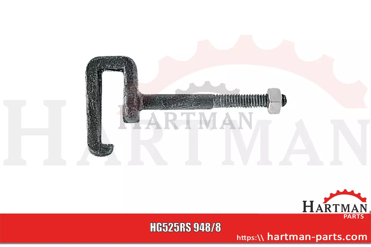 Śruba z hakiem z nakrętką RS948/8, RS948/6