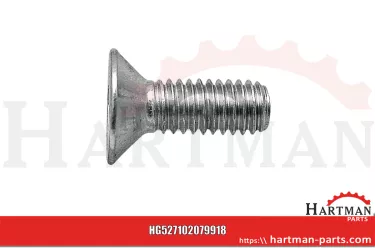 Śruba z łbem stożkowym M16 x 2, 10.9 z gniazdem sześciokątnym 16557991