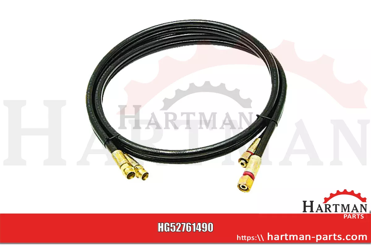 Wąż hydrauliczny podwójny NW 10 x 2200 61490, 151511