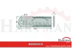 Gegenmesser VPE25 gładka 50028-4