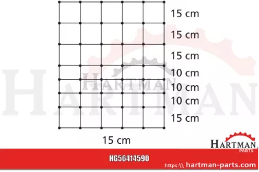 Siatka na owce horinetz high energy z podwójną końcówką 14590