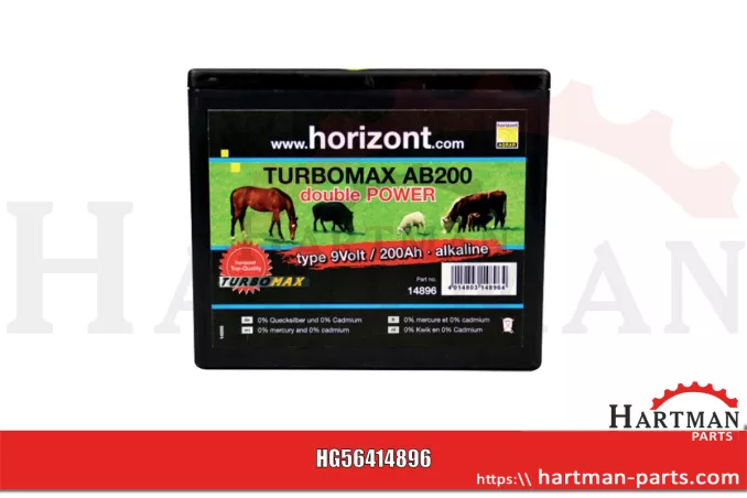 Akumulator suchoładowany TURBOMAX AB 200 14896E