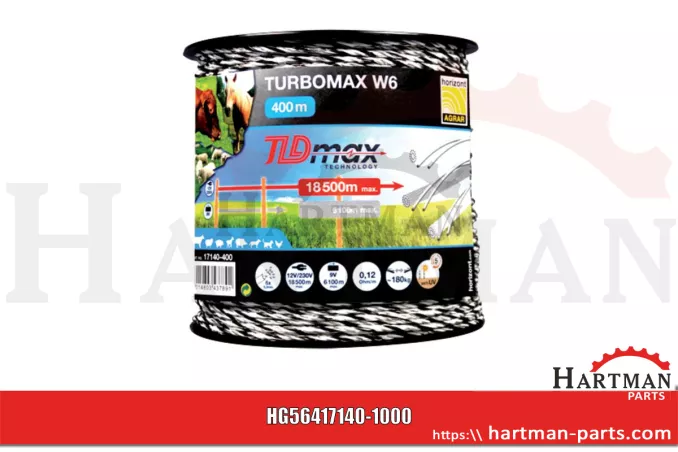 Przewód pleciony TURBOMAX W6 17140-1000