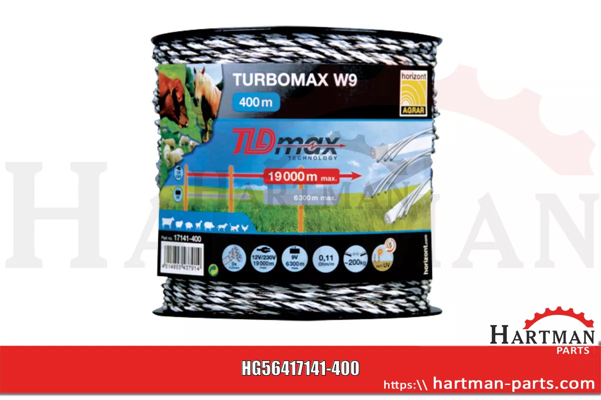 Przewód pleciony TURBOMAX W9 17141-400