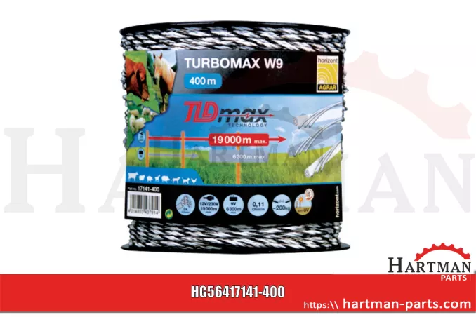 Przewód pleciony TURBOMAX W9 17141-400