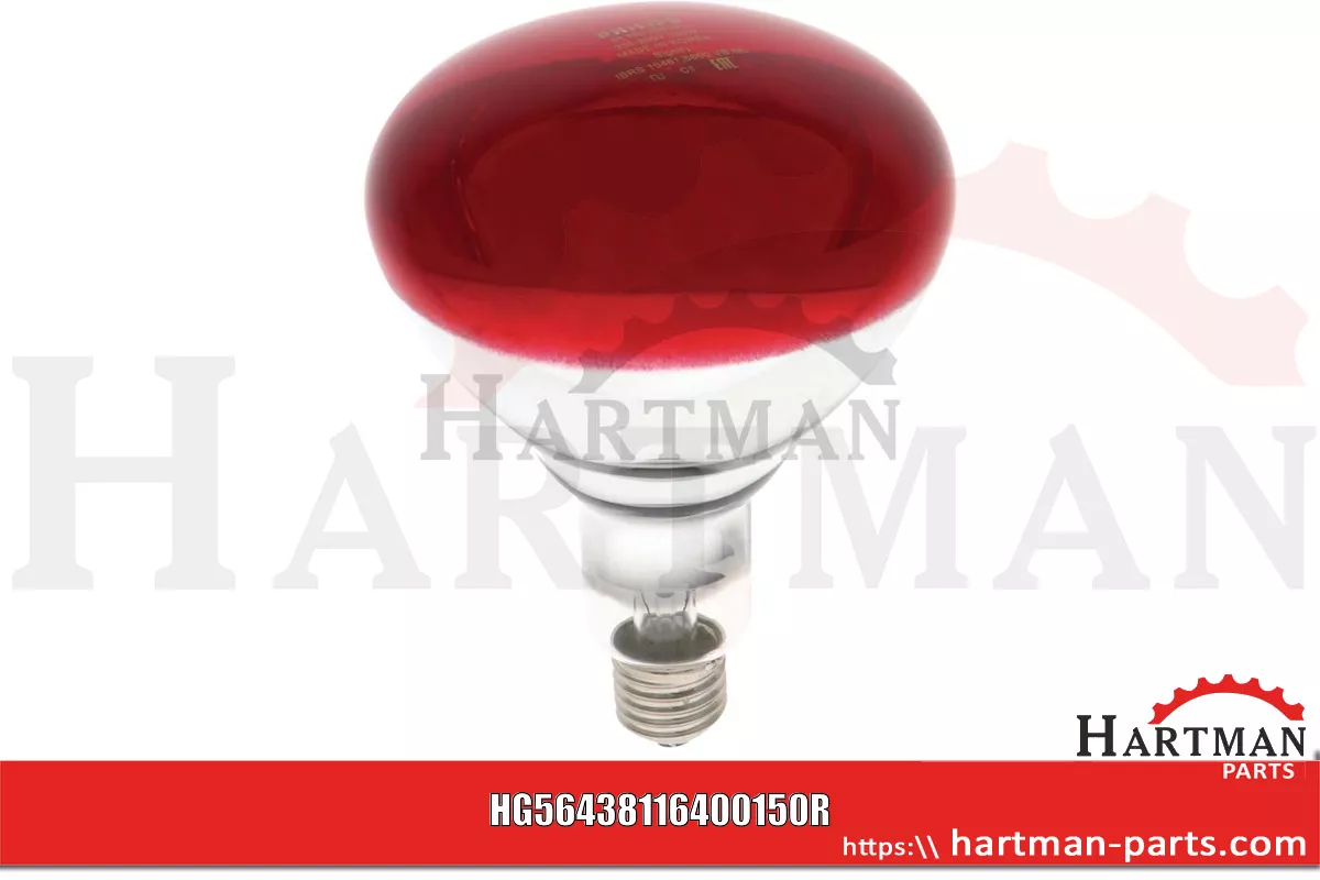 Lampa na podczerwień 150 W Rot