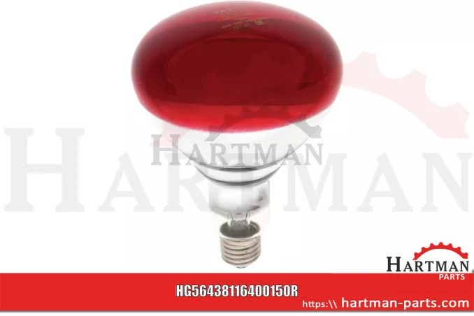 Lampa na podczerwień 150 W Rot