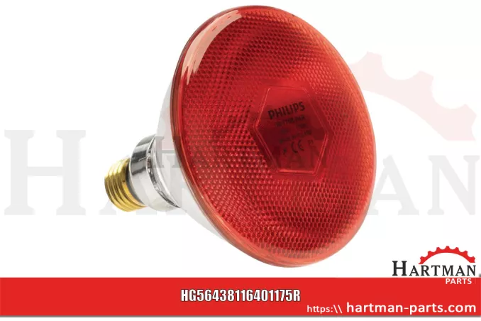 Lampa na podczerwień 175 W Rot