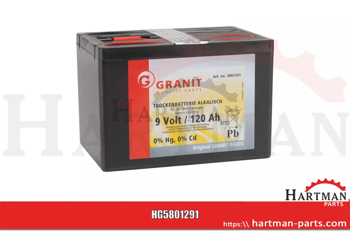 Akumulator alkaliczny 15844EGRANIT