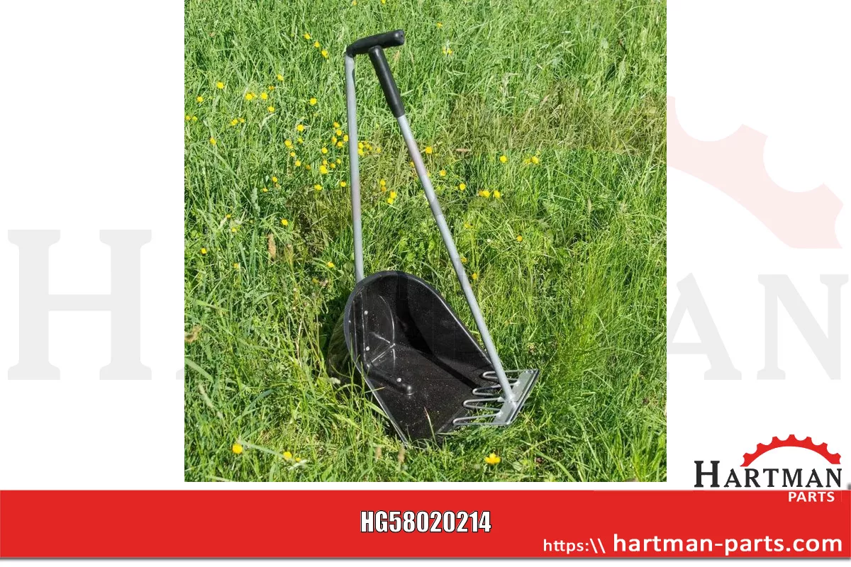 Zestaw do sprzątania Mistboy z łopatą i poręcznym nagarniaczem obornik