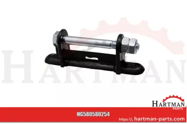 Izolator narożny do taśm 40-60 mm, do przyśrubowania lub przybicia