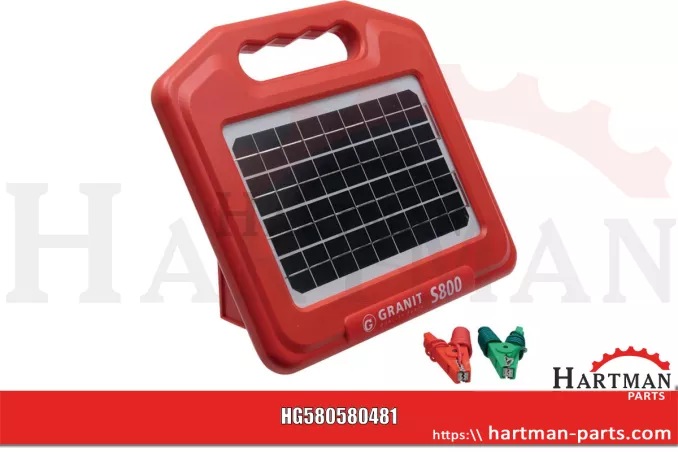 Solarny elektryzator pastwiskowy 800 w zestawie akumulator