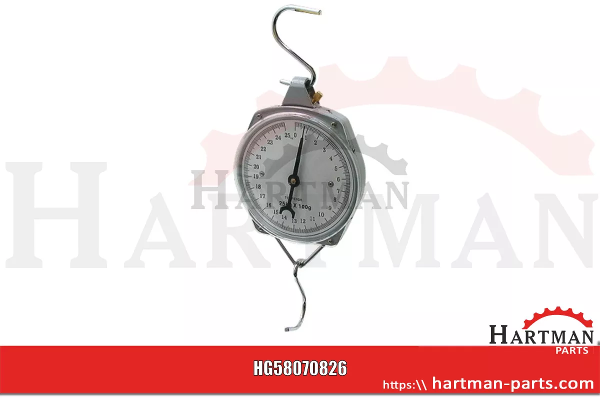 Waga do 25 kg, podziałka 100 g 31115