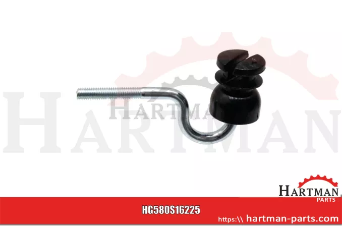 Izolator oczkowy M6 x 30 mm