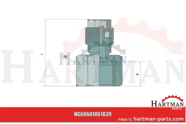 A-GA-10/8-3/8-MSv proste złącze nakręcan prosta