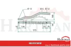 Ramię palca lewe 015089