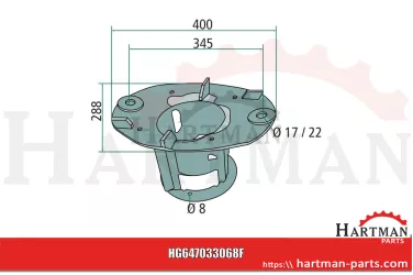 Tarcza tnąca 033068