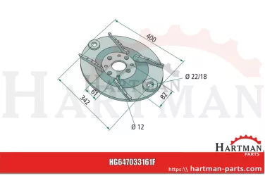 Tarcza tnąca 033161