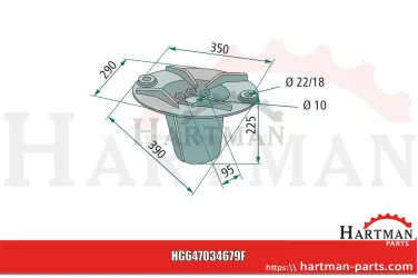 Tarcza tnąca 034679