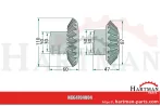 Zestaw kół zębatych zestaw składa się z 06567780 (23 zębów) i 06567781
