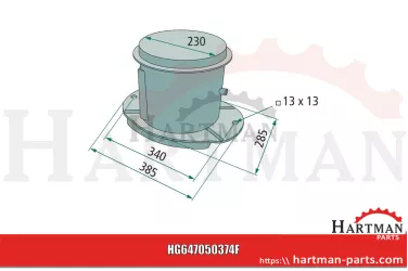 Tarcza tnąca 050374