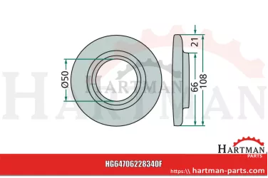 Nasadka ochraniająca 06228340, VF06228340