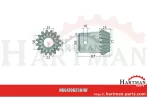 Koło zębate stożkowe wewnętrzne, 16 zębów 0623810