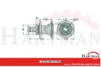 Piasta bębna z łożyskiem 6210 2RS C3 7006567378, 7009632658, 707120601
