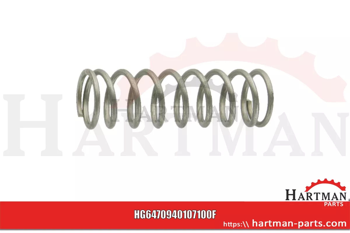 Sprężyna dociskowa 1,4 x 12,4 x 40 mm 0940107100, 0940-10-71-00