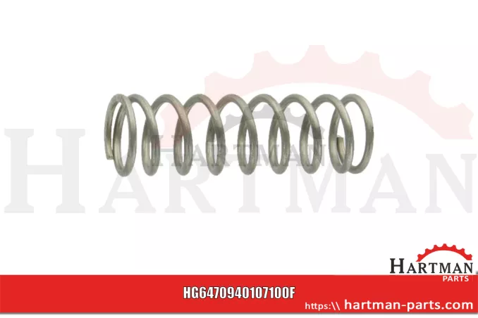 Sprężyna dociskowa 1,4 x 12,4 x 40 mm 0940107100, 0940-10-71-00