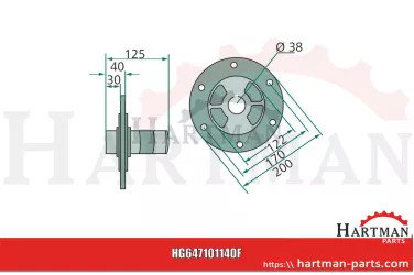 Piasta 101140, FEL101140