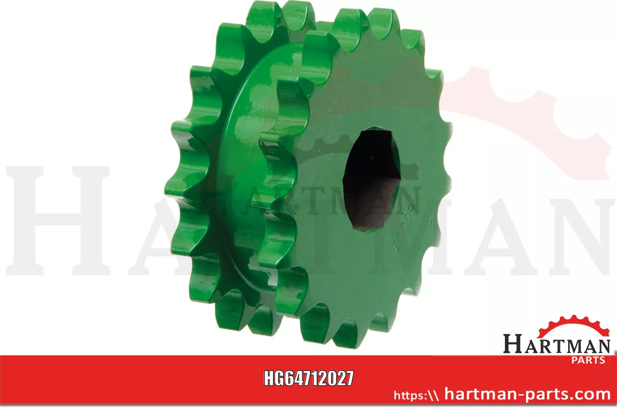 Koło łańcuchowe napęd główny, 17/17 zębów CC106641