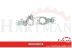 Łożysko rolkowe kpl. z ramieniem 16504057, VF16504057