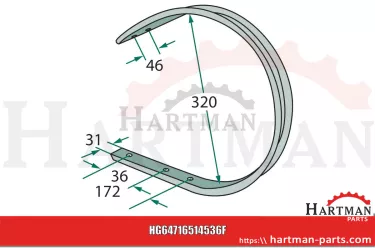 Zgarniacz Z4203970, VF16514536