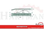 Ramię zgarniające krótkie, prawe i lewe 16607225.94, VF16607225.94