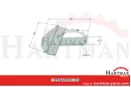 Płoza lewa 55658000, KT55658000