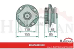 Obudowa łożyska wzdłużnego tarczowego kpl. 2085-642X, 1123900, 5680394