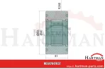 Rolka jezdna do zgrabiarki przenośnikowej 87004818