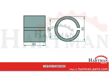 Tulejka 80472835, CC23314