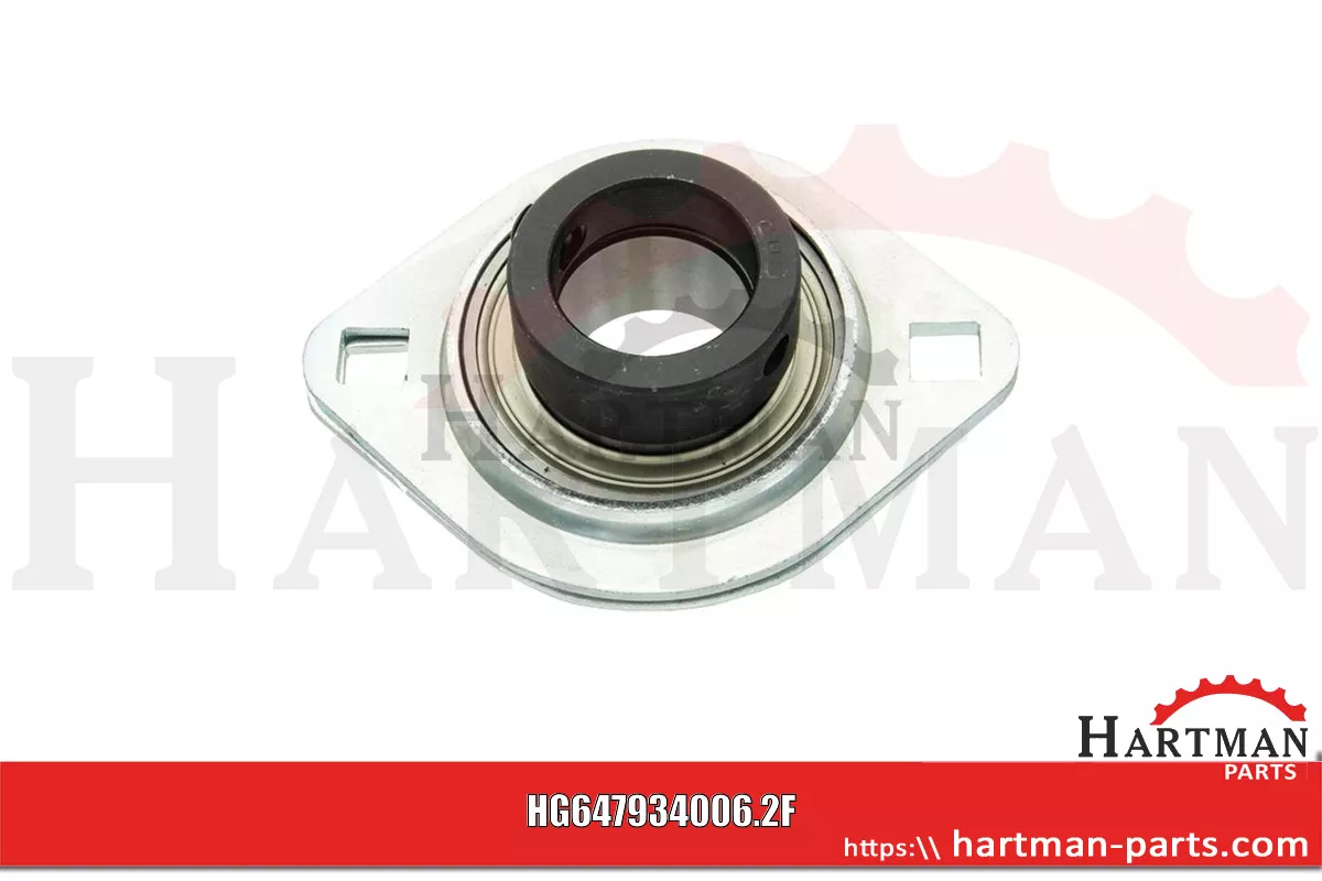 Łożysko z kołnierzem bęben podbieracza, wew.Ø 30 mm 934006.2, 934006.1